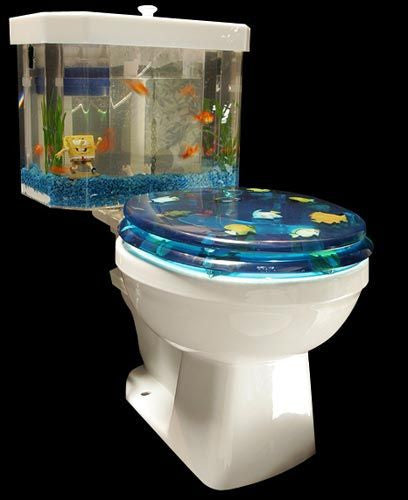 Aquarium Toilet